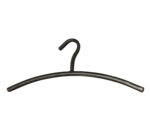 Garderobehanger ronde buis | Zwart - Afbeelding 2