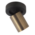 Verstelbare spot oliver 1 lichts zwart | brons - Afbeelding 8