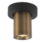 Verstelbare spot oliver 1 lichts zwart | brons - Afbeelding 5