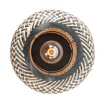 Rotan plafondlamp 1 lichts Naturel/Zwart Ø 30cm - Afbeelding 7