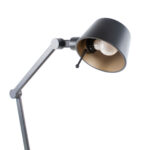 Verstelbare retro bureaulamp | zwart | E27 - Afbeelding 8