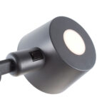 Verstelbare retro bureaulamp | zwart | E27 - Afbeelding 5