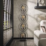 Landelijke vloerlamp Turn Around XL 4-lichts charcoal - Afbeelding 2