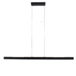 Zwarte hanglamp Traiano | dimmer | lichtkleur 2000K-3000K verstelbaar | 120 cm - Afbeelding 4