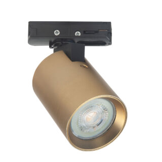 Compacte Railspot Zwart Goud Rond Modern Gu10