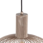 Hanglamp Wire zandkleur | Metalen frame design | Ø 50 cm - Afbeelding 6