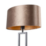 Tafellamp Monza groot met luxe ovale kap – Modern design in aardetinten - Afbeelding 13