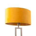 Tafellamp Monza groot met luxe ovale kap – Modern design oker - Afbeelding 10