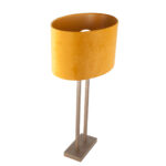 Tafellamp Monza groot met luxe ovale kap – Modern design oker - Afbeelding 12