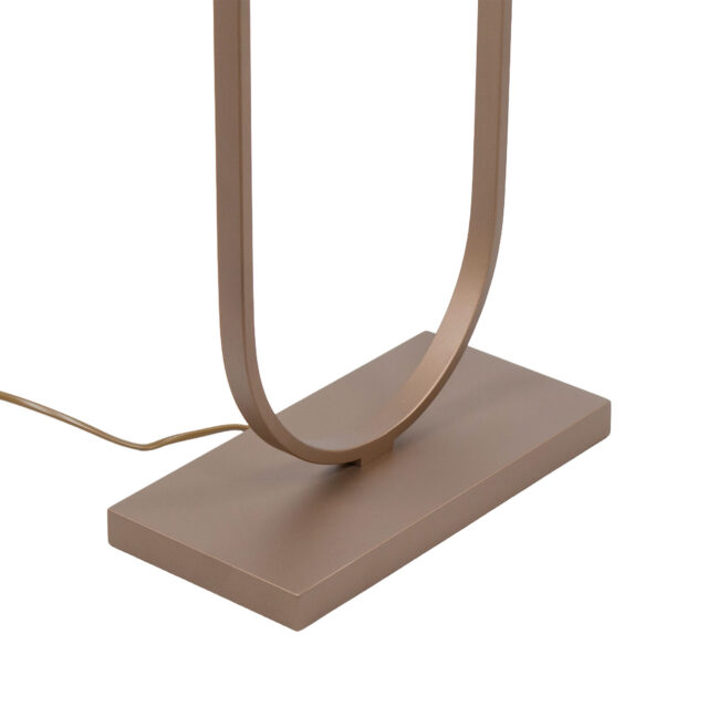 Vloerlamp Verona brons met krokodillenprint kap ovaal – Bronze on gold 50 cm - Afbeelding 13