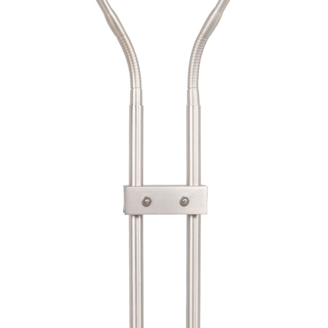 Dubbel verstelbare leeslamp Palma 2 lichts mat nikkel | kleur instelbaar 2200 / 3350 Kelvin - Afbeelding 9