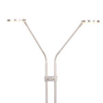 Dubbel verstelbare leeslamp Palma 2 lichts mat nikkel | kleur instelbaar 2200 / 3350 Kelvin - Afbeelding 4