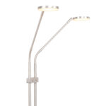 Dubbel verstelbare leeslamp Palma 2 lichts mat nikkel | kleur instelbaar 2200 / 3350 Kelvin - Afbeelding 21