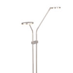 Dubbel verstelbare leeslamp Palma 2 lichts mat nikkel | kleur instelbaar 2200 / 3350 Kelvin - Afbeelding 18