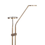 Dubbele bronzen leeslamp led Palma | kleur instelbaar 2200 / 3350 Kelvin - Afbeelding 7