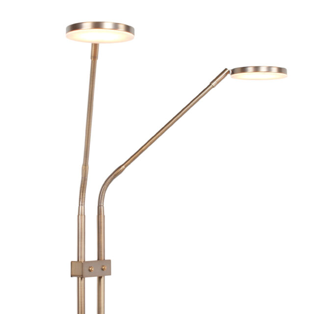 Dubbele bronzen leeslamp led Palma | kleur instelbaar 2200 / 3350 Kelvin - Afbeelding 15