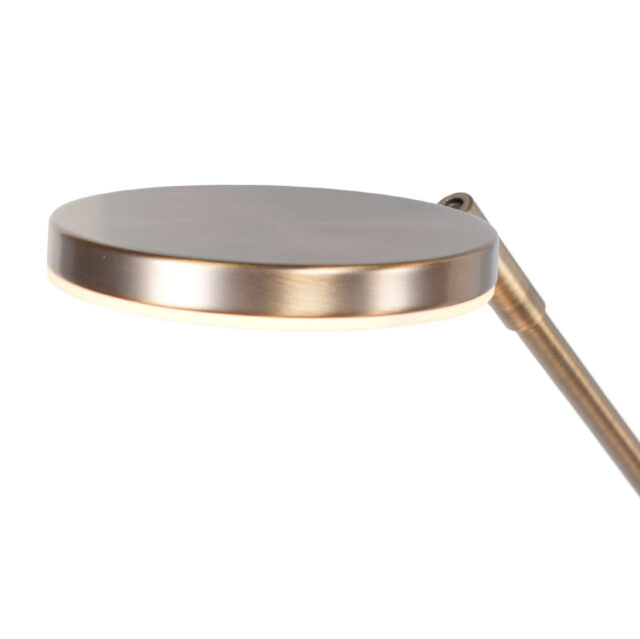 Dubbele bronzen leeslamp led Palma | kleur instelbaar 2200 / 3350 Kelvin - Afbeelding 13