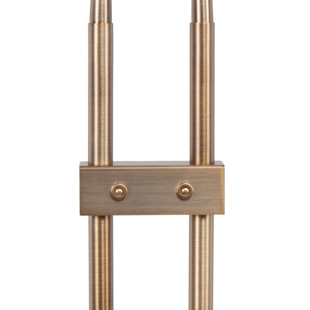 Dubbele bronzen leeslamp led Palma | kleur instelbaar 2200 / 3350 Kelvin - Afbeelding 9