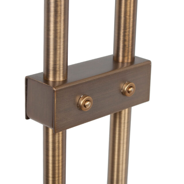 Dubbele bronzen leeslamp led Palma | kleur instelbaar 2200 / 3350 Kelvin - Afbeelding 11