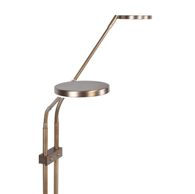 Dubbele bronzen leeslamp led Palma | kleur instelbaar 2200 / 3350 Kelvin - Afbeelding 22