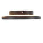 Plafondlamp natuursteen groen | leisteen Ø 32 cm - Afbeelding 8