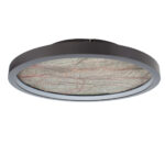 Plafondlamp natuursteen groen | leisteen Ø 32 cm - Afbeelding 14