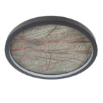 Plafondlamp natuursteen groen | leisteen Ø 32 cm - Afbeelding 13