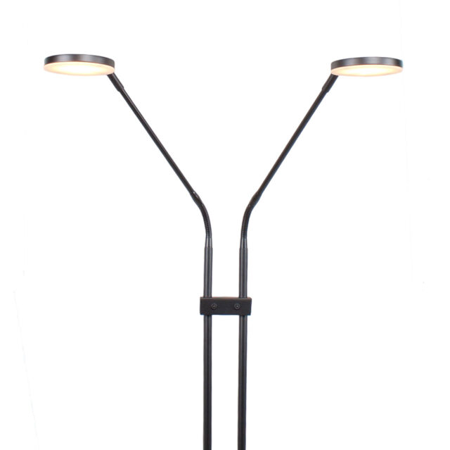 Verstelbare 2 lichts leeslamp Palma zwart | kleur instelbaar 2200 / 3350 Kelvin - Afbeelding 4