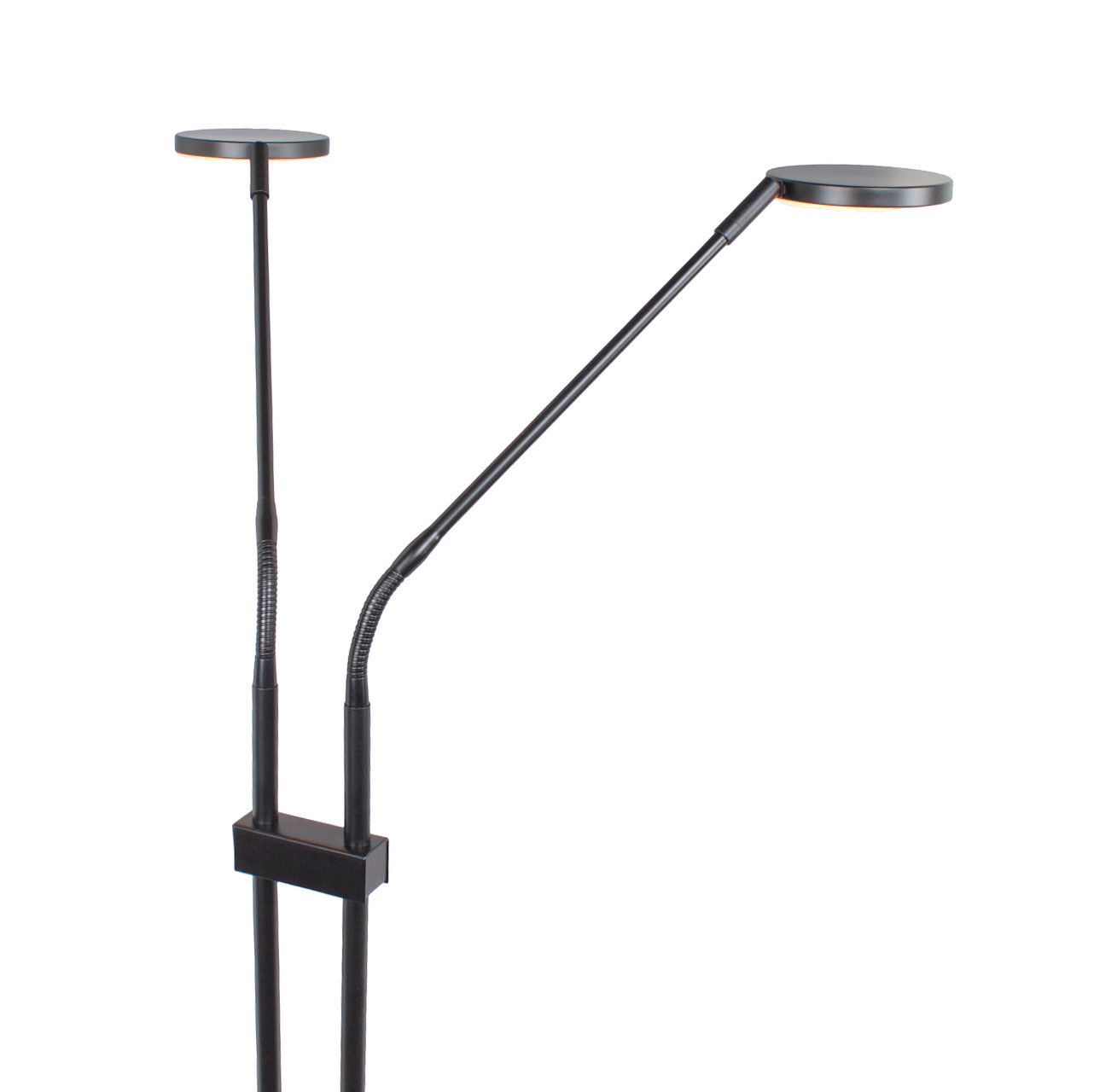 4002.01-leeslamp-palma-zwart-2-lichts-18 Verstelbare 2 lichts leeslamp Palma zwart | kleur instelbaar 2200 / 3350 Kelvin - Afbeelding 20