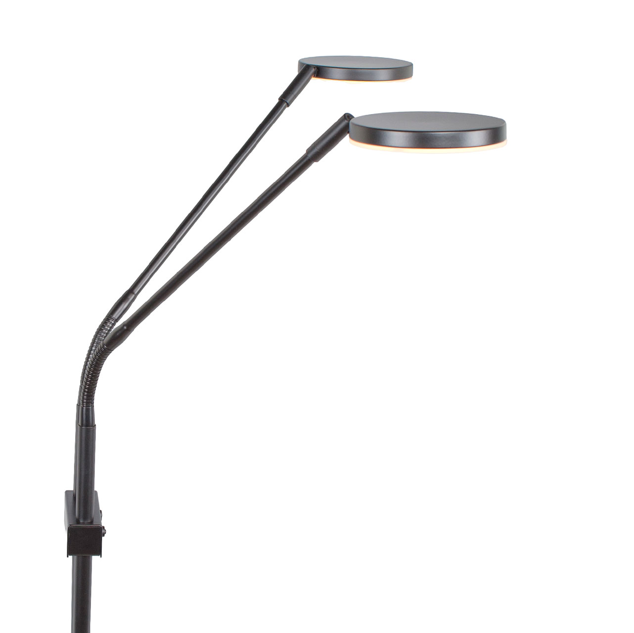 4002.01-leeslamp-palma-zwart-2-lichts-16 Verstelbare 2 lichts leeslamp Palma zwart | kleur instelbaar 2200 / 3350 Kelvin - Afbeelding 18