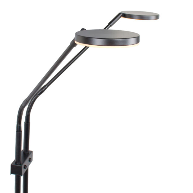 Verstelbare 2 lichts leeslamp Palma zwart | kleur instelbaar 2200 / 3350 Kelvin - Afbeelding 6