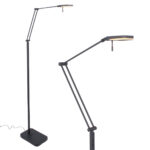 Verstelbare leeslamp met dimmer | New Bolzano | Zwart | 2200-4000 Kelvin | 900 Lumen - Afbeelding 11