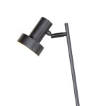 Dubbele zwarte staande lamp Lunata - Verstelbare vloerlamp zwart | GU10 - Afbeelding 10