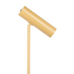 Minimalistische staande lamp | Oker geel - GU10 | verstelbaar - Afbeelding 7