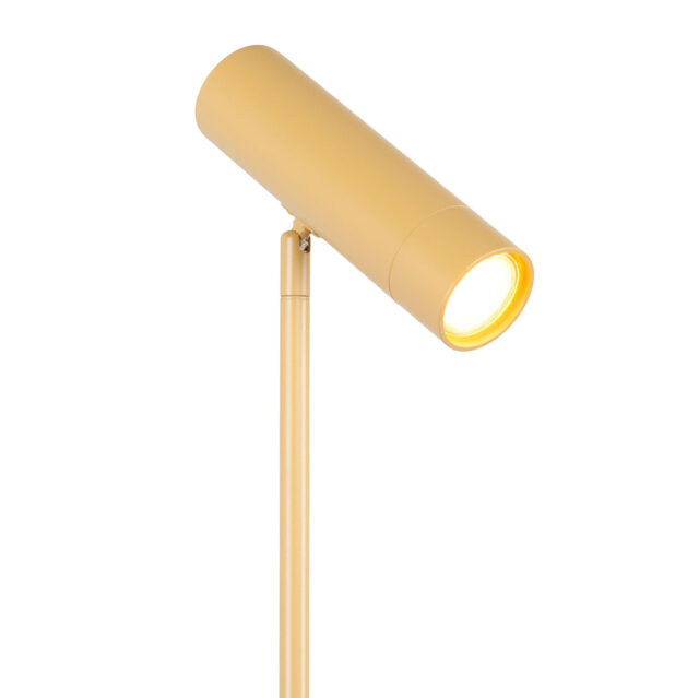 Minimalistische staande lamp | Oker geel - GU10 | verstelbaar - Afbeelding 5