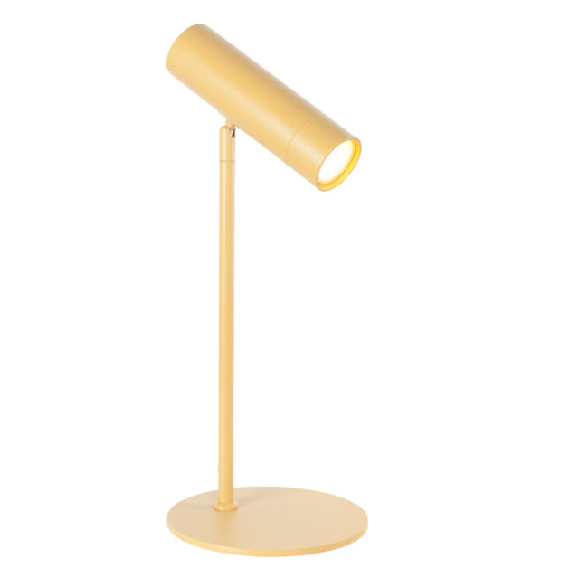 Verstelbare bureaulamp oker / geel | Scandinavische tafellamp GU10 - Afbeelding 7