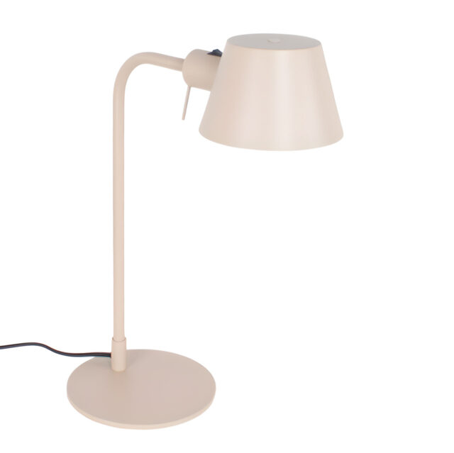 Zand / beige verstelbare bureaulamp | E27 fitting - Afbeelding 5