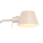 Zand / beige verstelbare bureaulamp | E27 fitting - Afbeelding 9