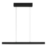 Hanglamp Fluxy Mat Zwart Sensorbediening Verstelbaar Door Kabellift 120 Cm 11