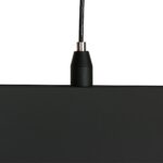 Hanglamp Fluxy Mat Zwart Sensorbediening Verstelbaar Door Kabellift 120 Cm 7