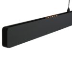 Hanglamp Fluxy Mat Zwart Sensorbediening Verstelbaar Door Kabellift 120 Cm 9