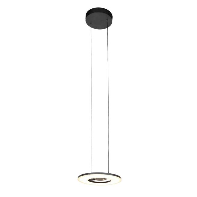 Hanglamp Soleil Matzwart Richtbare Ledmodule 40 W Dimbaar Katrolsysteem 14