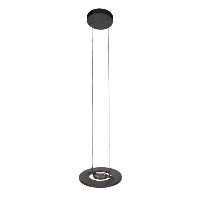 Hanglamp Soleil Matzwart Richtbare Ledmodule 40 W Dimbaar Katrolsysteem 8