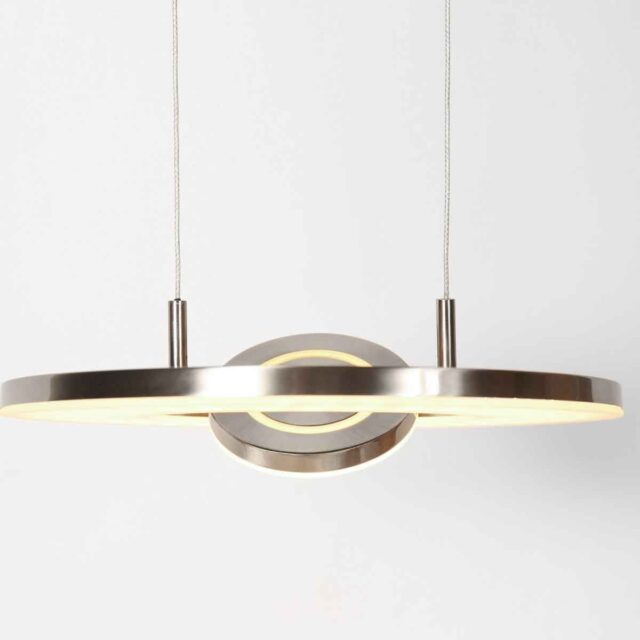 Hanglamp Soleil Staal Richtbare Ledmodule 40 W Dimbaar Katrolsysteem 4