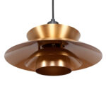 Moderne Hanglamp Muschio Drielichts Getrapt Zwart Goud Brons 14