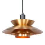 Moderne Hanglamp Muschio Drielichts Getrapt Zwart Goud Brons 16