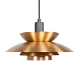 Moderne Hanglamp Muschio Drielichts Getrapt Zwart Goud Brons 17