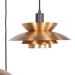 Moderne Hanglamp Muschio Drielichts Getrapt Zwart Goud Brons 7
