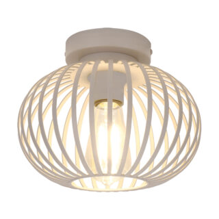 Plafondlamp Aglio Draadlamp O 25 Cm Zandkleur