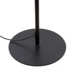 Zwarte Vloerlamp Laser Met Gouden Binnenkant O 40 Cm Grote E27 Fitting 5